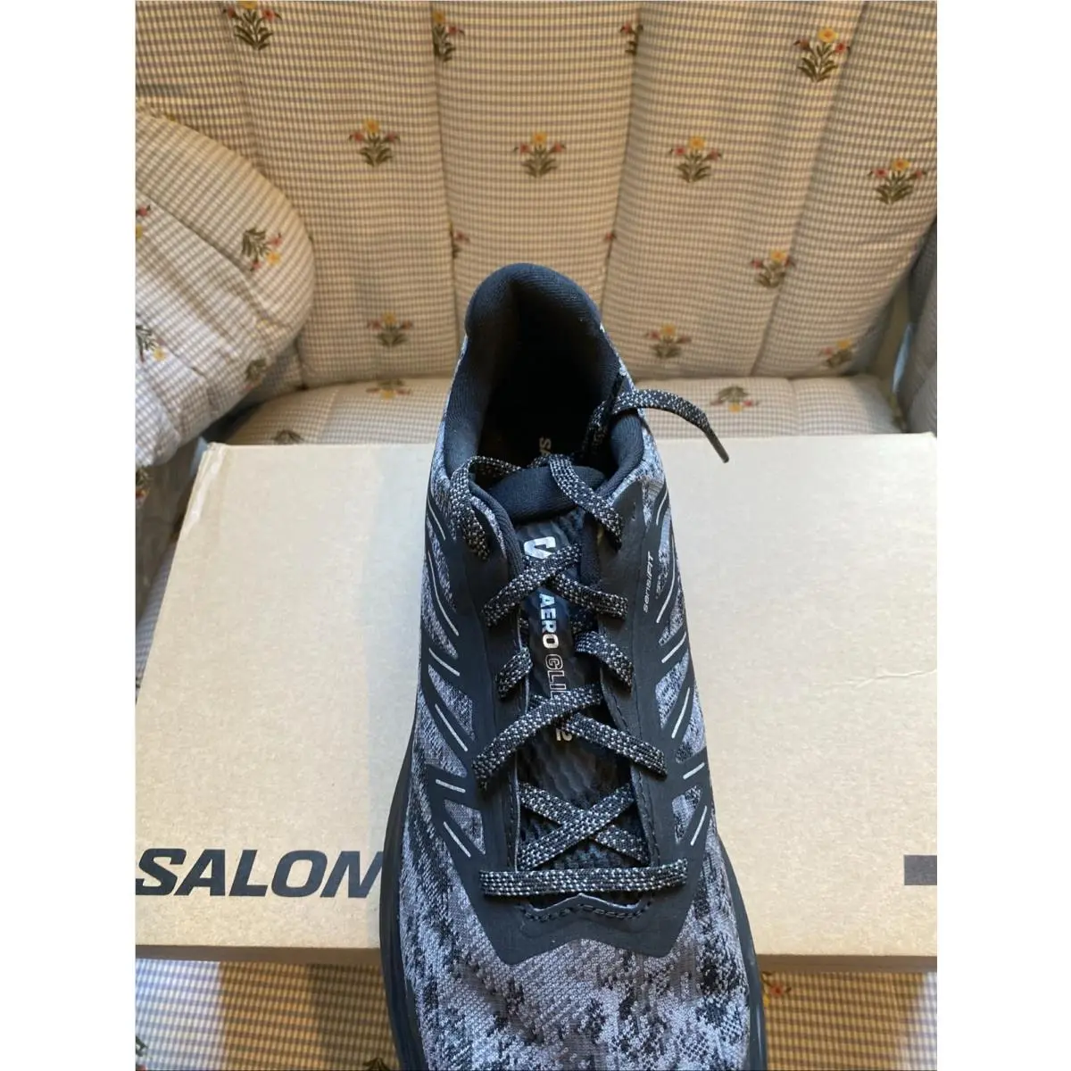 Salomon shoes - AERO GLIDE 2 - AERO GLIDE - FD4159-101 - Black 6