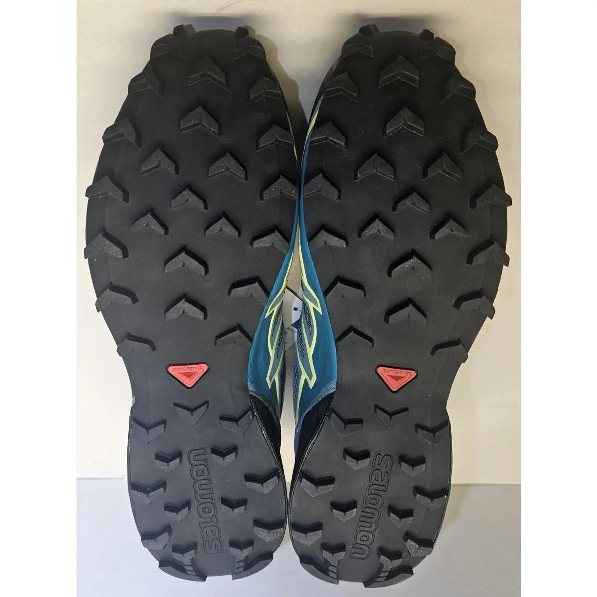 Salomon shoes - Salomon Speedcross 4 - Speedcross - 398424 - Arctic Black/Enamel Blue/Lime Green 21