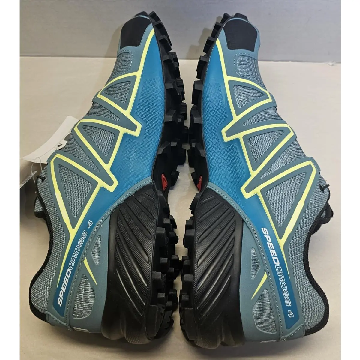 Salomon shoes - Salomon Speedcross 4 - Speedcross - 398424 - Arctic Black/Enamel Blue/Lime Green 18