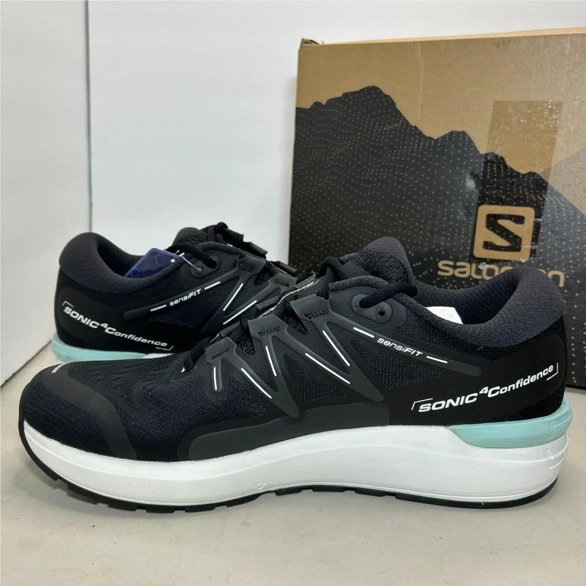 Salomon shoes - Salomon Sonic 4 Confidence - Sonic Confidence - L4129150036 - Black/White/Ebony (UPC: 193128547349) 4
