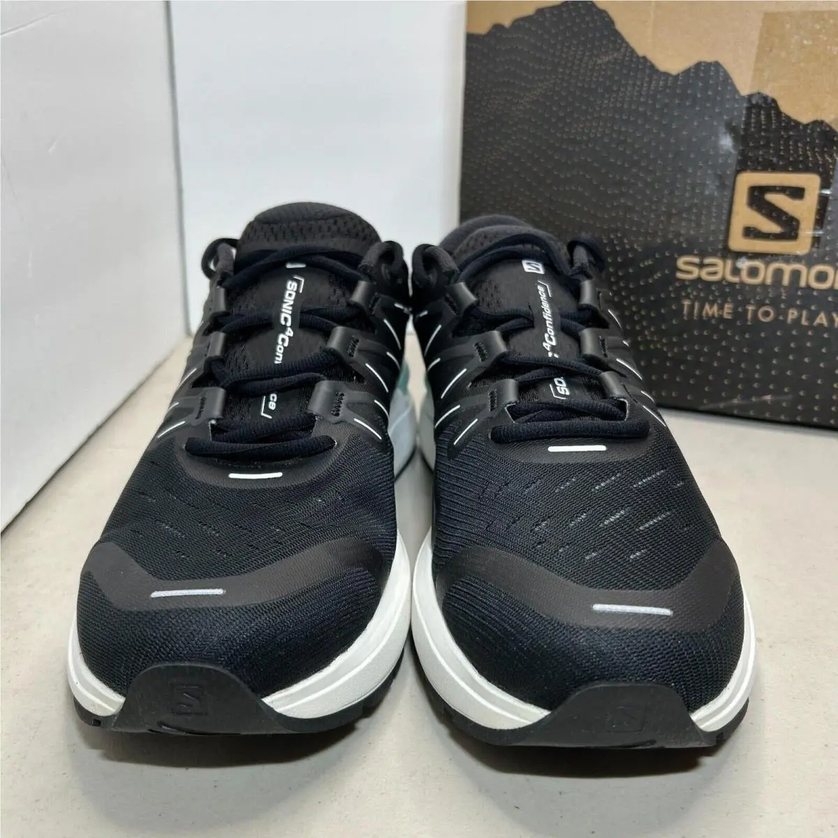 Salomon shoes - Salomon Sonic 4 Confidence - Sonic Confidence - L4129150036 - Black/White/Ebony (UPC: 193128547349) 0