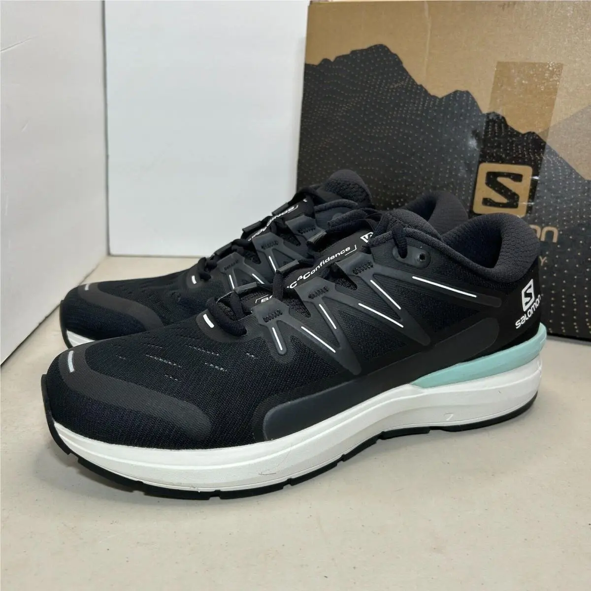 Salomon shoes - Salomon Sonic 4 Confidence - Sonic Confidence - L4129150036 - Black/White/Ebony (UPC: 193128547349) 2