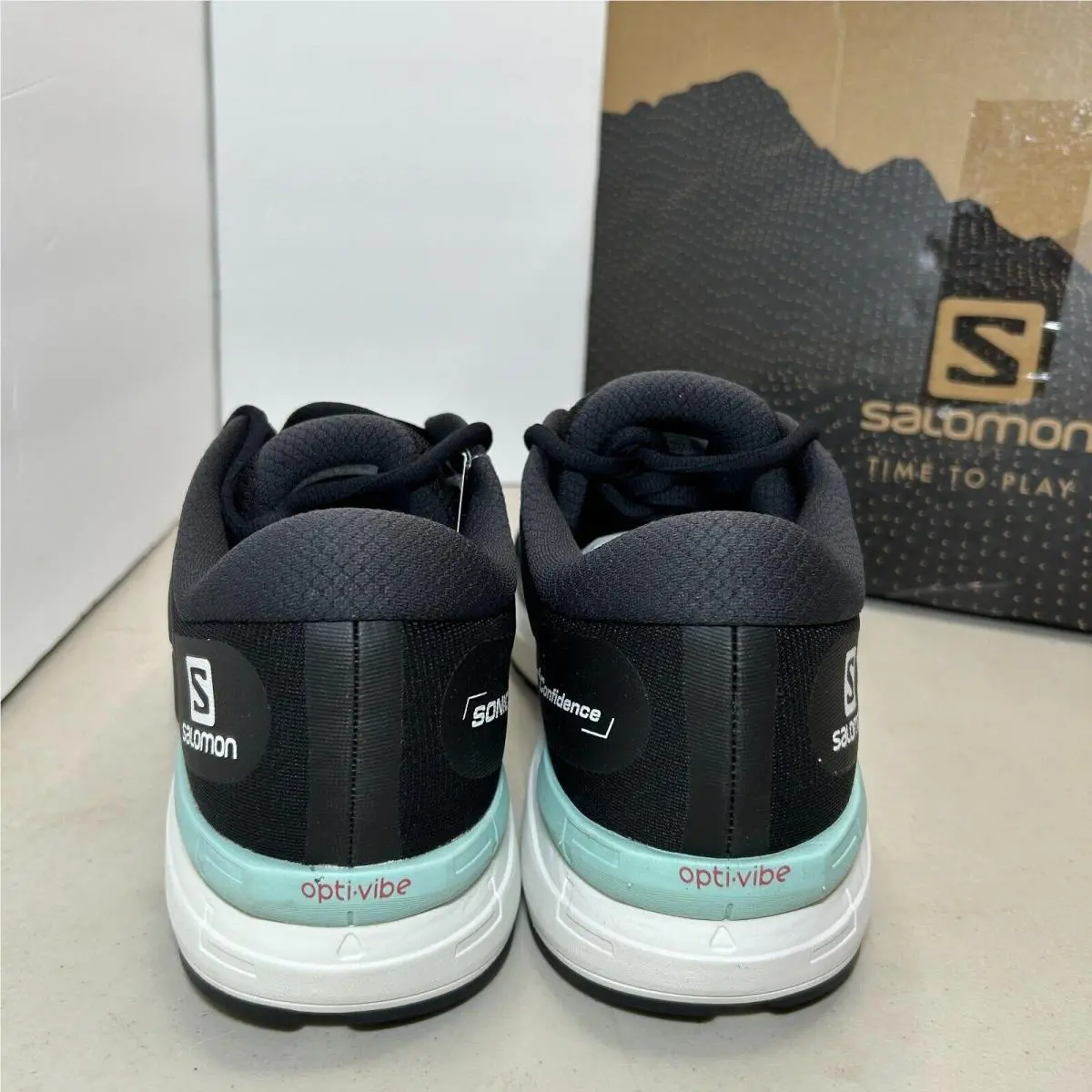 Salomon shoes - Salomon Sonic 4 Confidence - Sonic Confidence - L4129150036 - Black/White/Ebony (UPC: 193128547349) 3