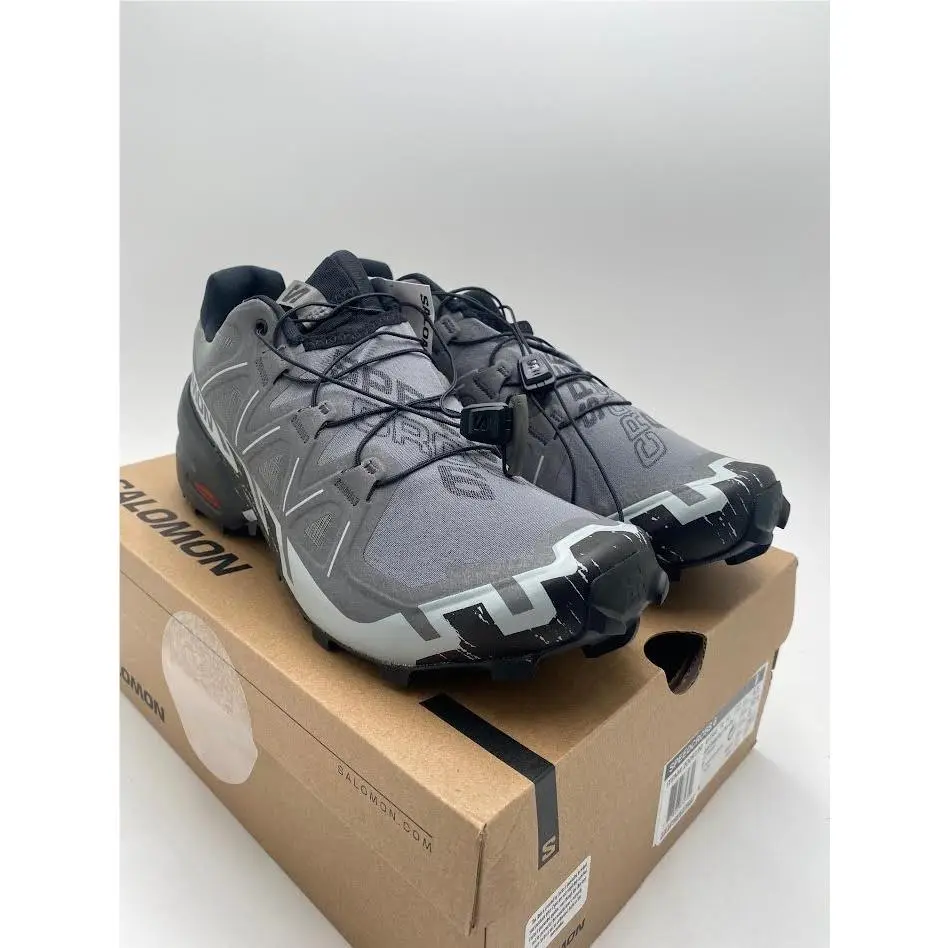 Salomon Speedcross 6 Men`s 9 Trail Running Hiking Shoe Quick-lace