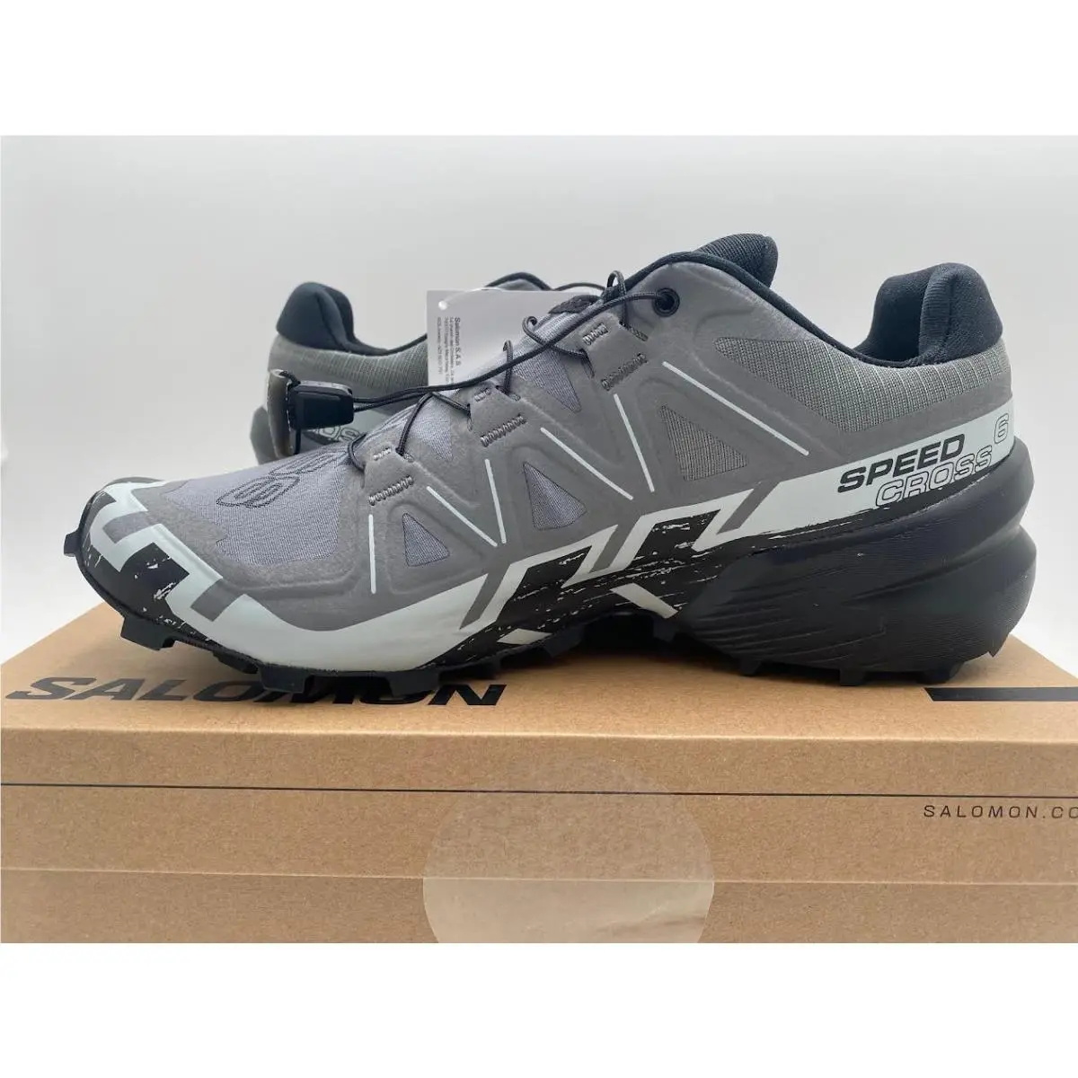 Salomon shoes - Salomon Speedcross 6 - Speedcross - 417380 30 V0 - Gray (UPC: 737566872351) 2