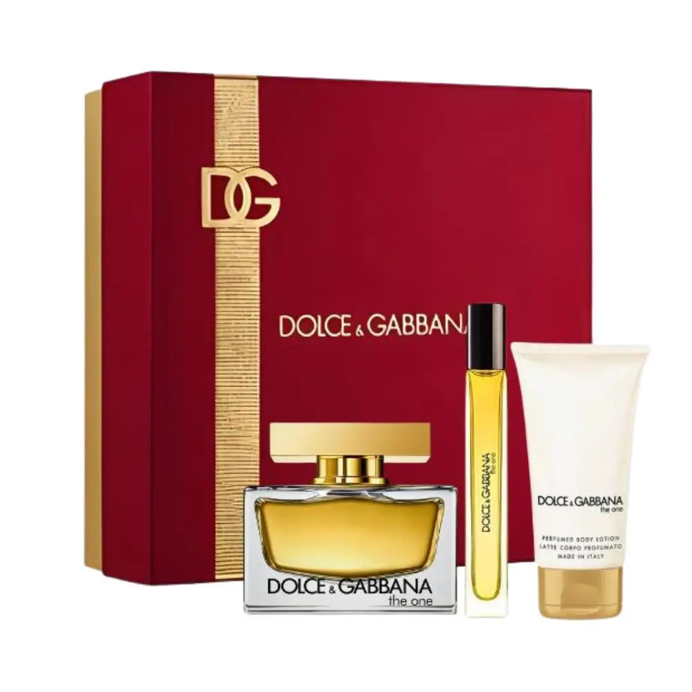 Dolce Gabbana The One For Women 2-PC Gift Set 2.5/0.33 oz Edp + 1.7oz Lotion