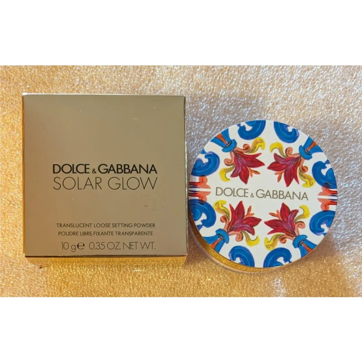 Dolce Gabbana Solar Glow Translucent Loose Setting Powder 10g-New