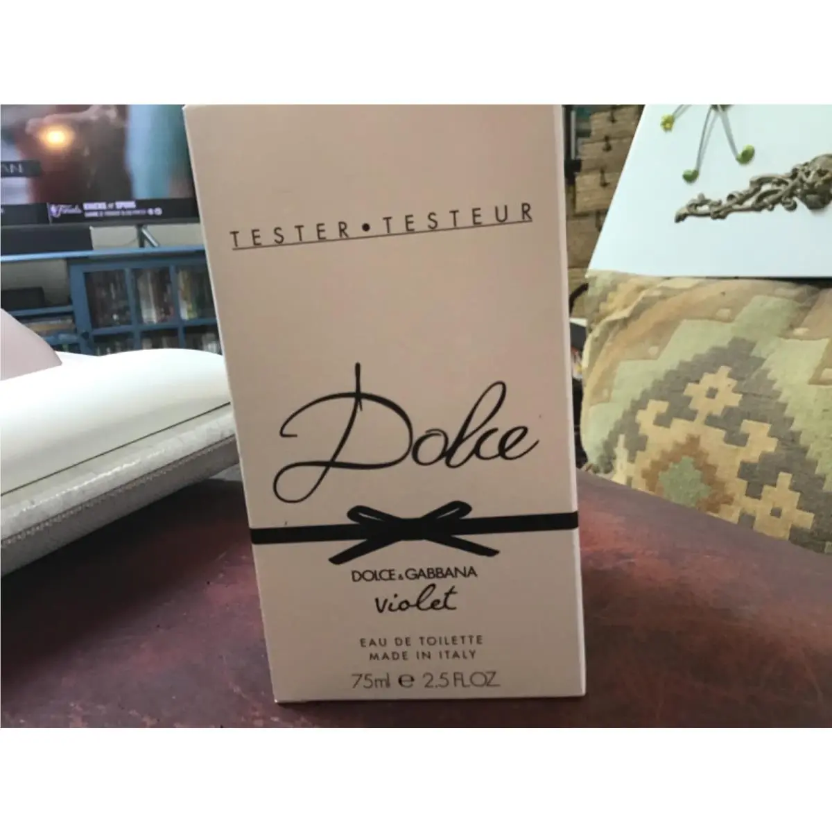 Luxury Dolce Gabbana Violet Eau de Toilette Italy 75 ml