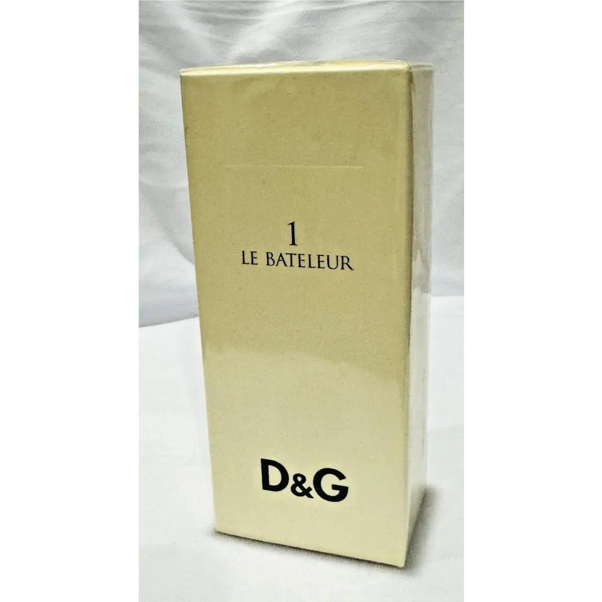 Dolce Gabbana D G 1 Le Bateleur Men Cologne Edt 3.3 oz 100ml Vintage Box