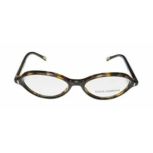 Dolce Gabbana DG3105 Tortoise 502 Plastic Oval Eyeglasses Frame 50-16-135