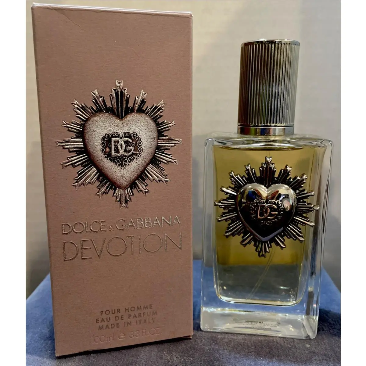 Dolce Gabbana Devotion Eau De Parfum Spray 3.3oz/100ml For Men Sophisticated