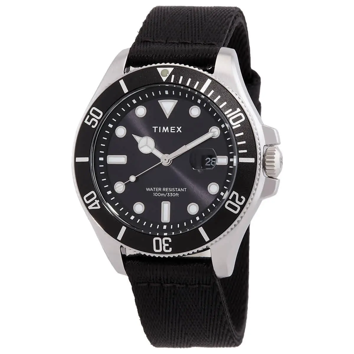 Timex Harborside Coast Quartz Black Dial Men`s Watch TW2W62600