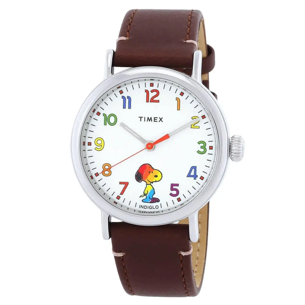 Timex Peanuts Love Quartz White Dial Men`s Watch TW2W53900