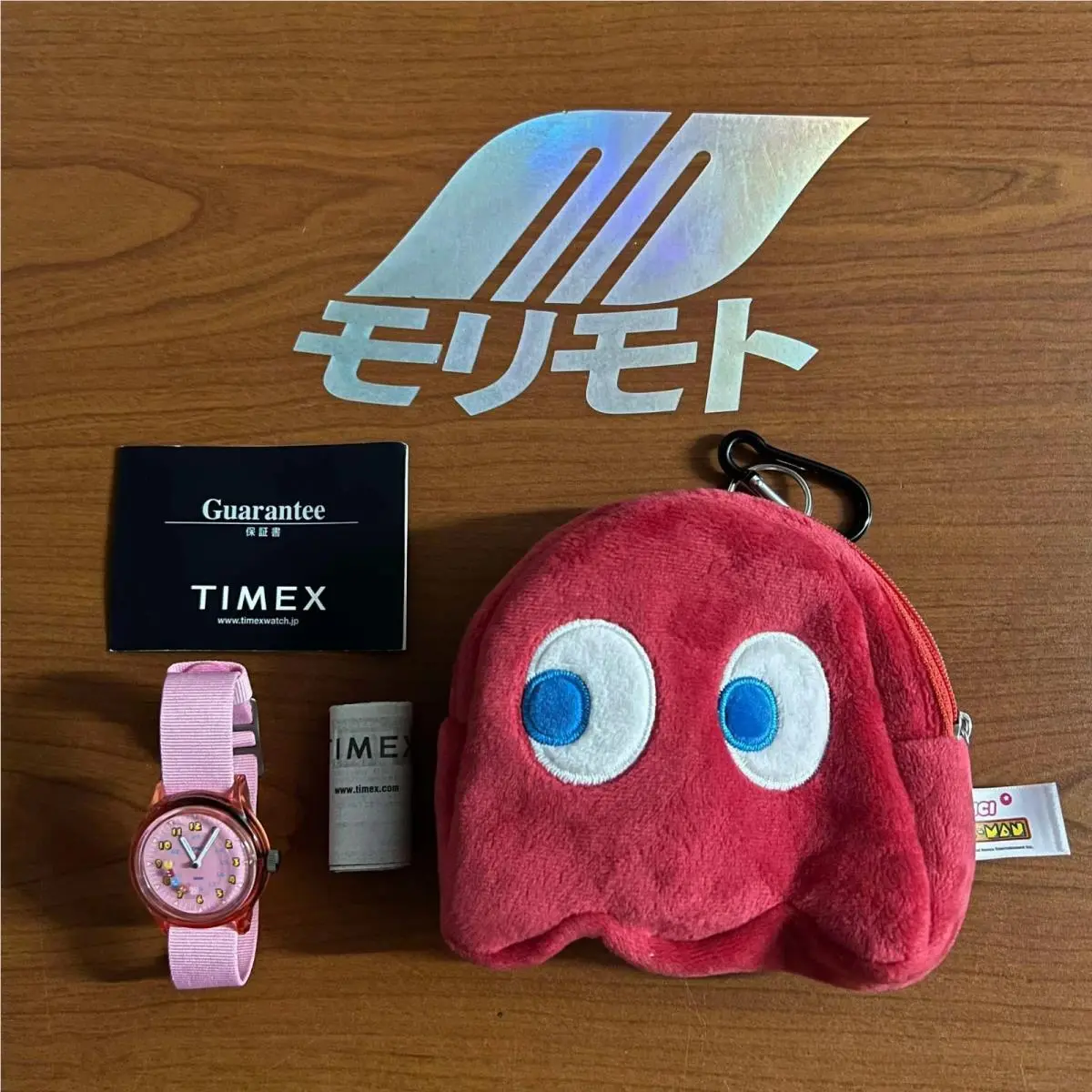 Timex TW2V93900 Pac Man Camper Chronograph Quartz Analog Pink Watch