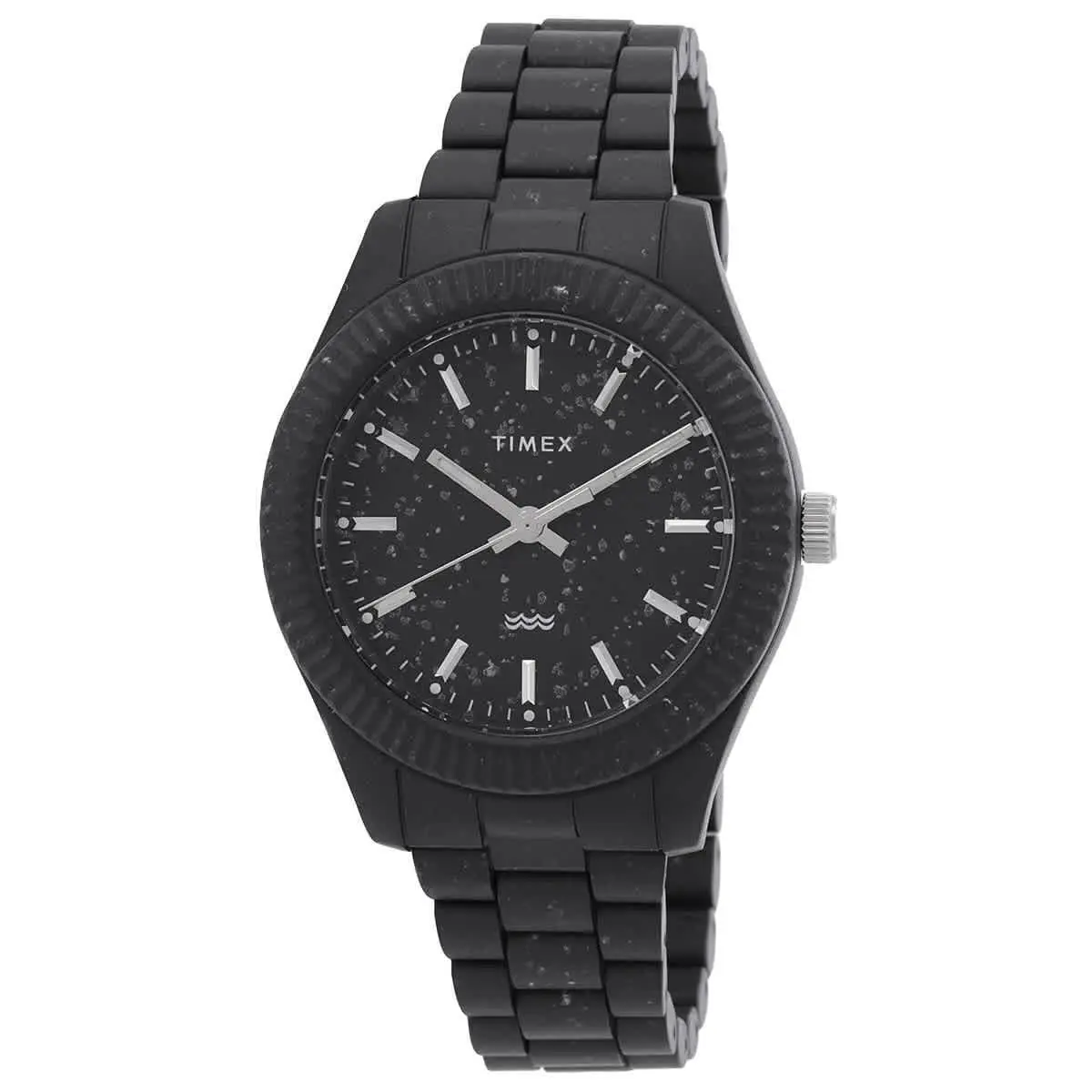 Timex Legacy Ocean Quartz Black Dial Men`s Watch TW2V77000