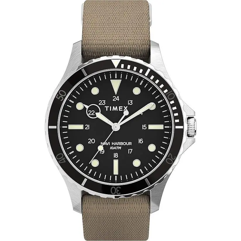 Timex Navi Fabric Slip-thru Mens Watch TW2U90000