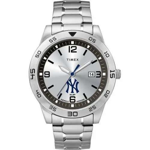 Timex Mlb Tribute Men`s Citation York Yankees 42mm Quarts Watch Twzbyanml
