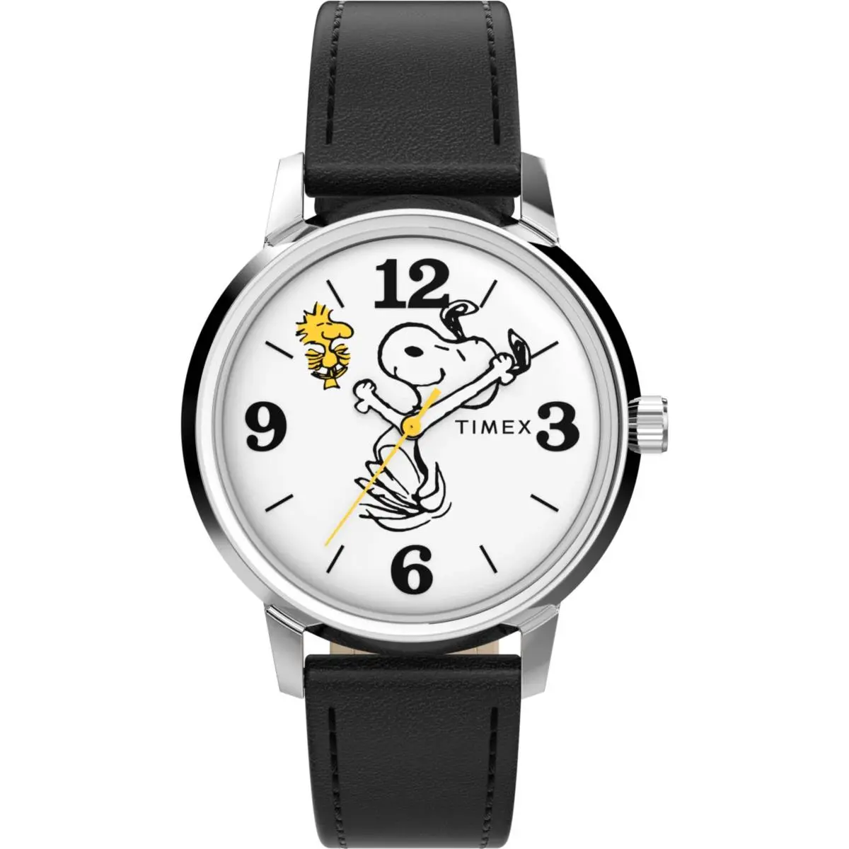 Marlin x Peanuts 38mm White Dial Unisex Watch TW2Y19900 by Timex