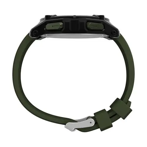 Men`s Expedition Ridge 49MM Watch - Green/black/digital Neg Display by Timex