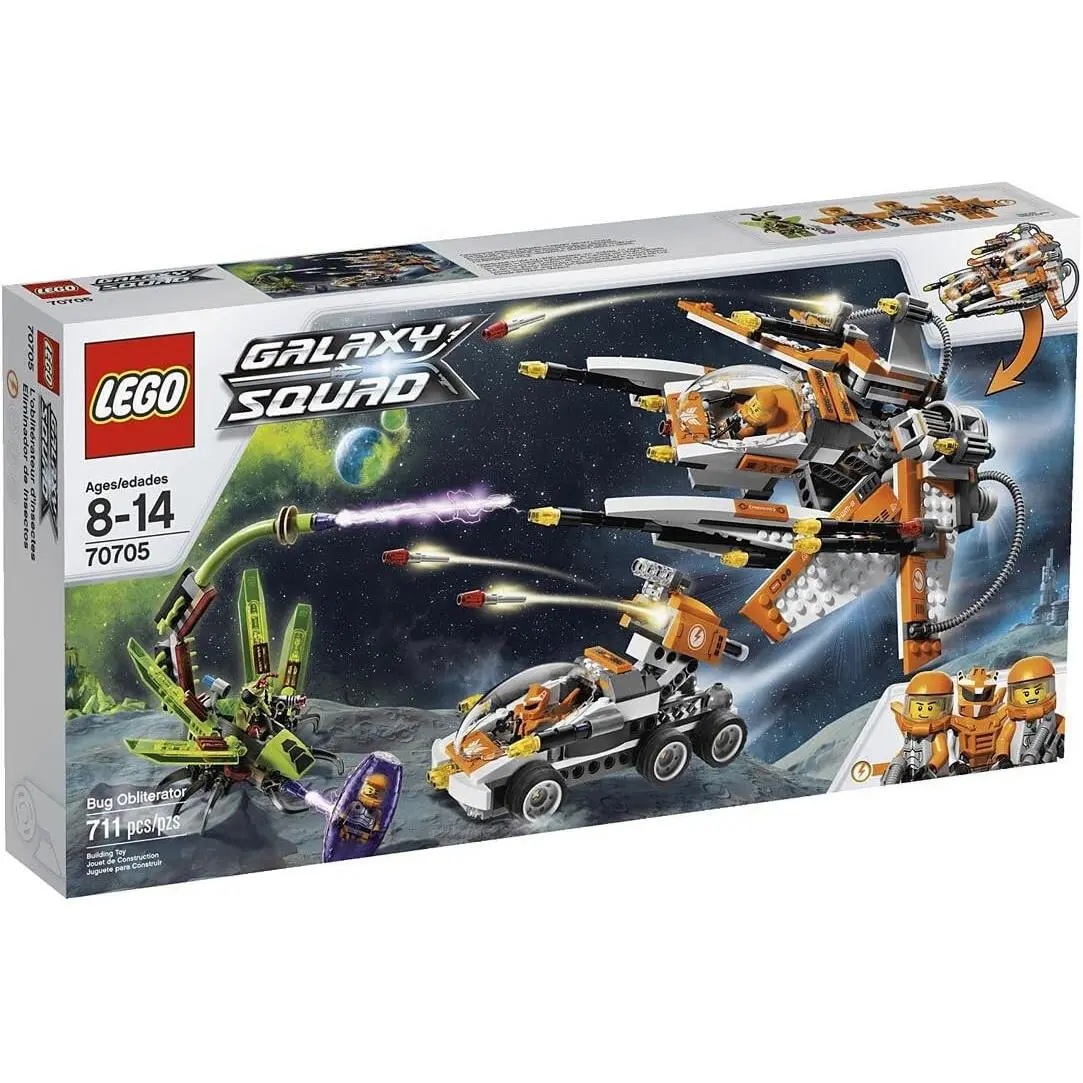 Lego Bug Obliterator 70705 Space Minifigure Building Set