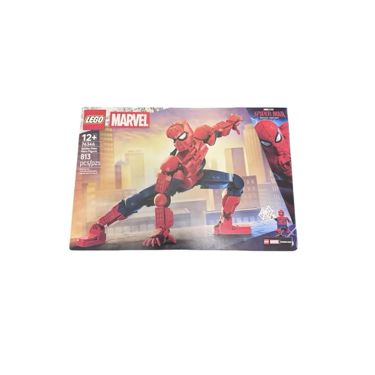 Lego Marvel Spider-man Hero Figure 76346