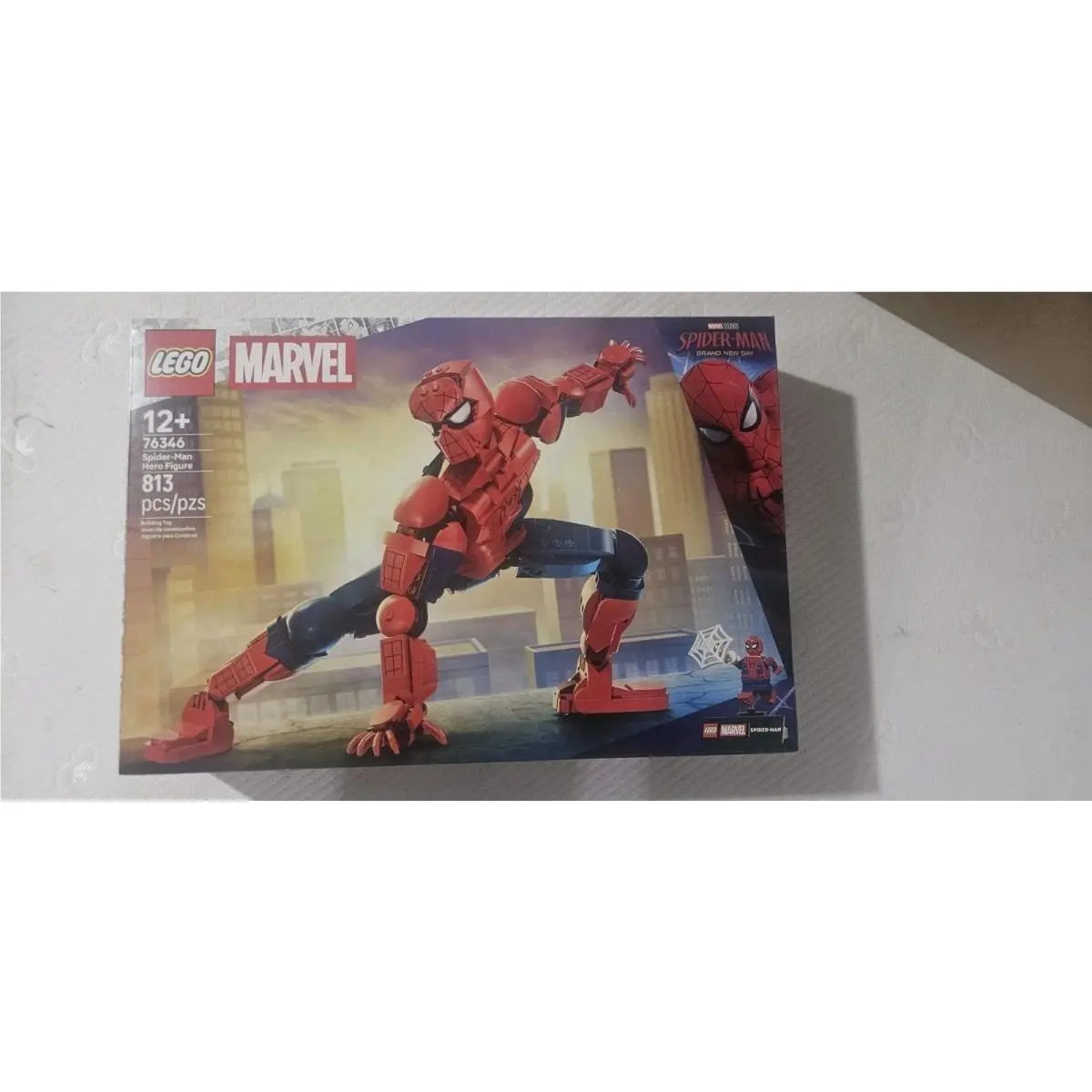 Lego Marvel Spider-man Hero Figure. Building Toy