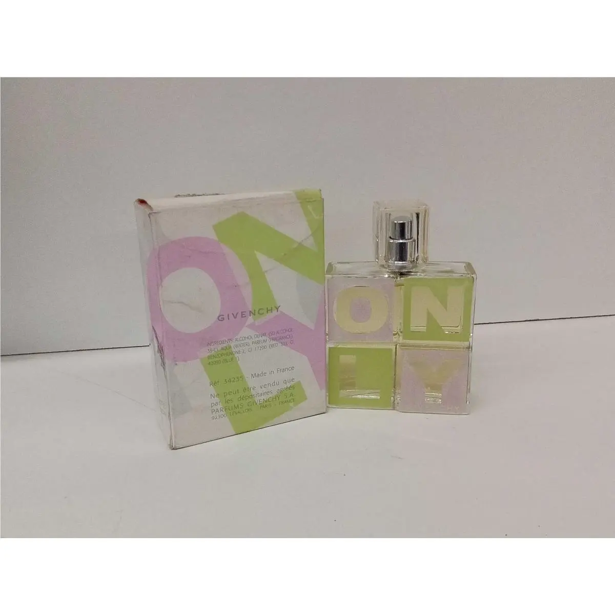 Givenchy Only Givenchy Edt 50mL Spray Vintage Perfume Box Limited Edition