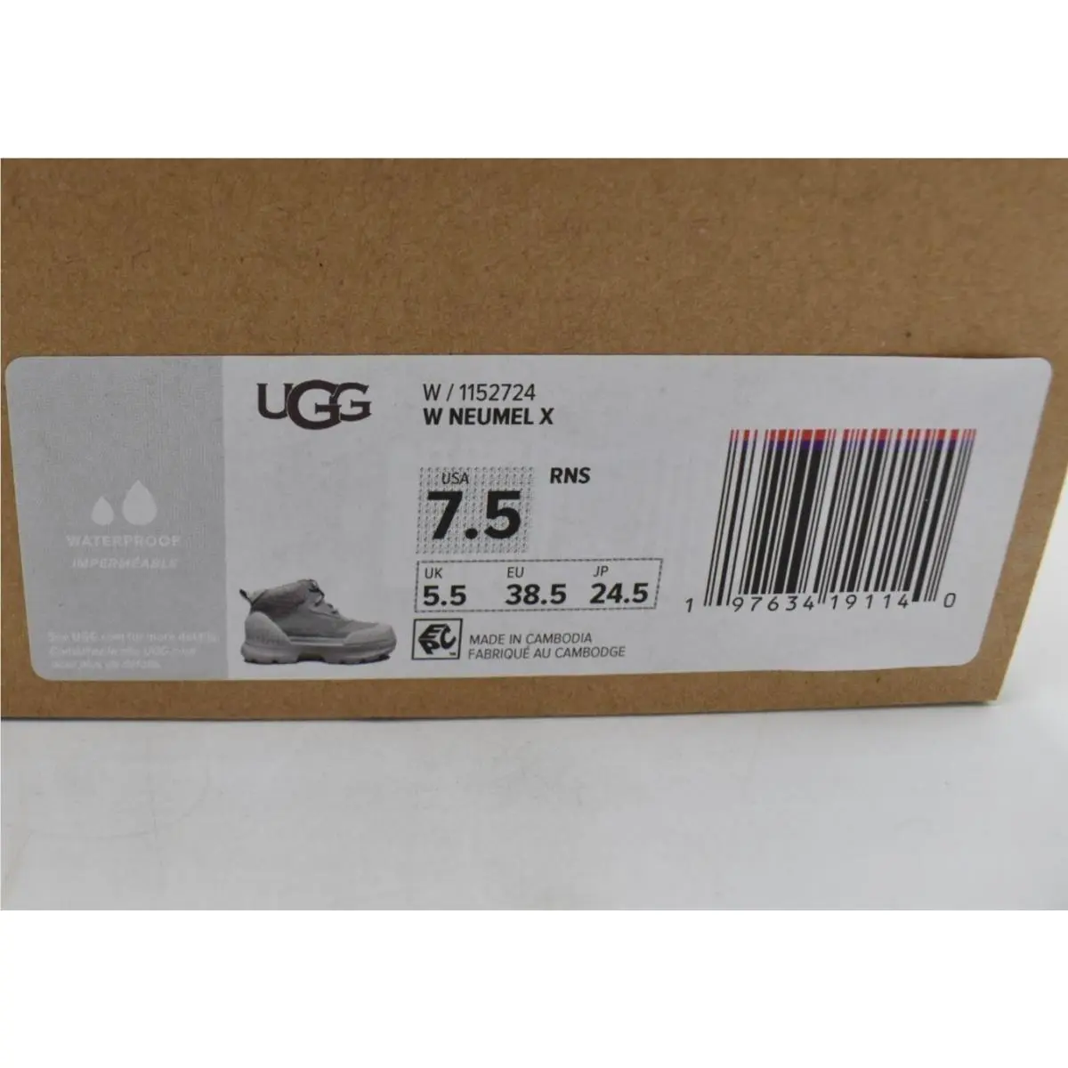 UGG shoes - Blue / Grey (UPC: 197634191140) 10