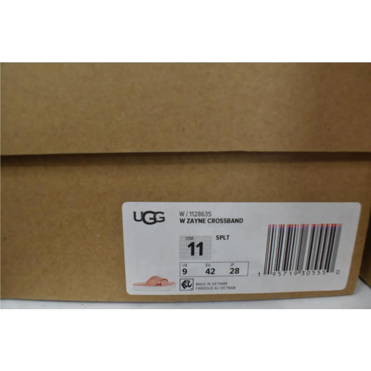 UGG shoes - Ugg Zayne Crossband Starfish - Zayne Crossband Starfish - 1128635 - Pink (UPC: 195719305550) 9