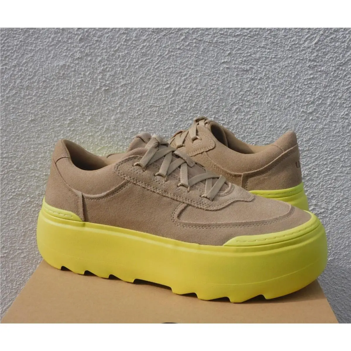 UGG shoes - UGG Marin Lace Platform Sneaker - Sand/ Pearfect (UPC: 196565715807) 0