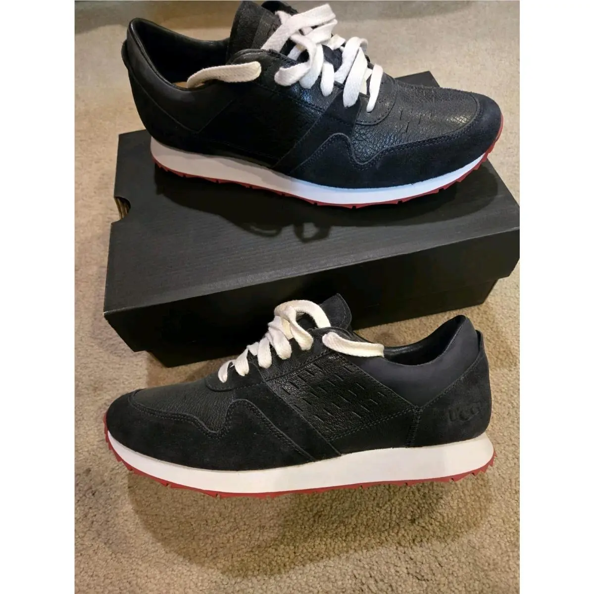 Ugg Men`s Trigo Sneakers Navy Size 9.5