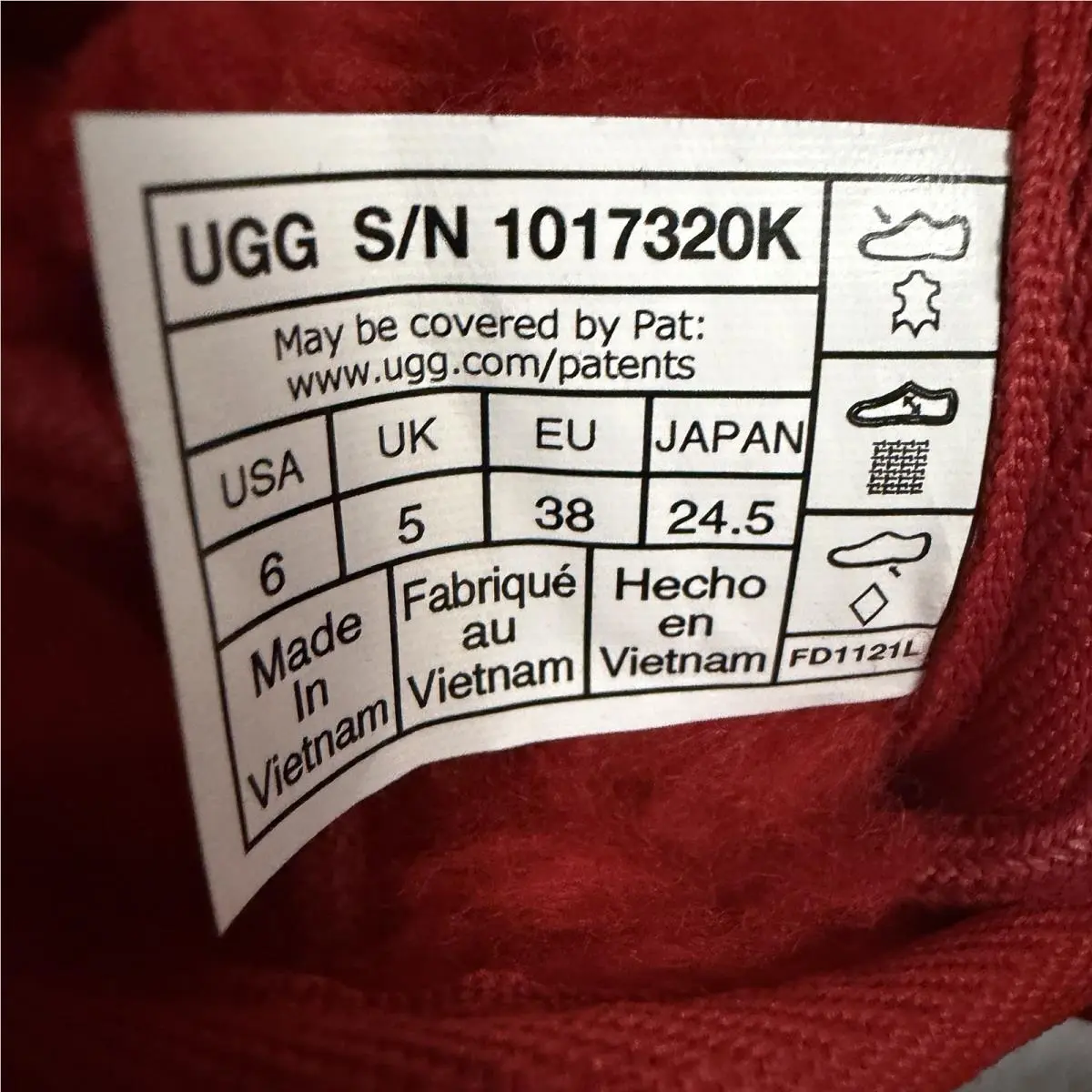 UGG shoes - NEUMEL II - NEUMEL - Red 3