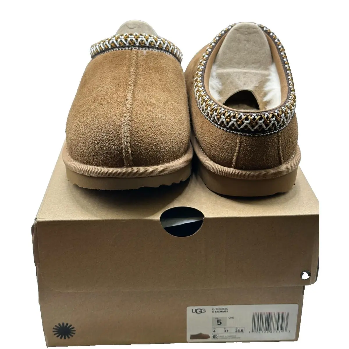 Ugg Tasman II Slipper Color Chestnut Size 5 Style K / 1019066k