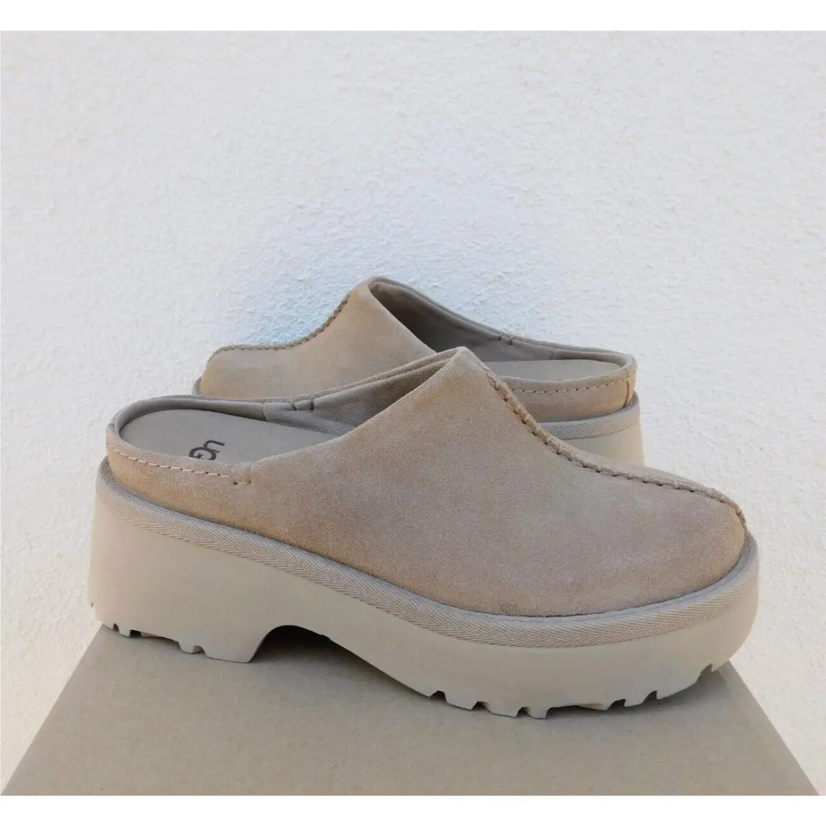 UGG shoes - UGG New Heights Clog - New Heights Clog - Sand (UPC: 197634017952) 0