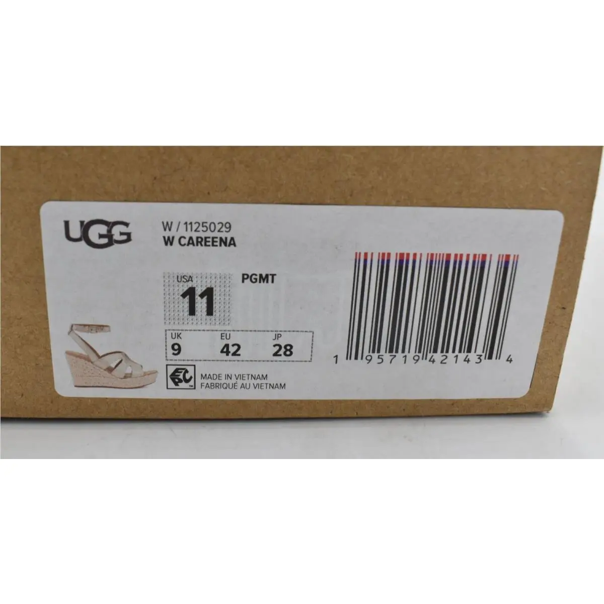 UGG shoes - Gold (UPC: 195719421434) 9