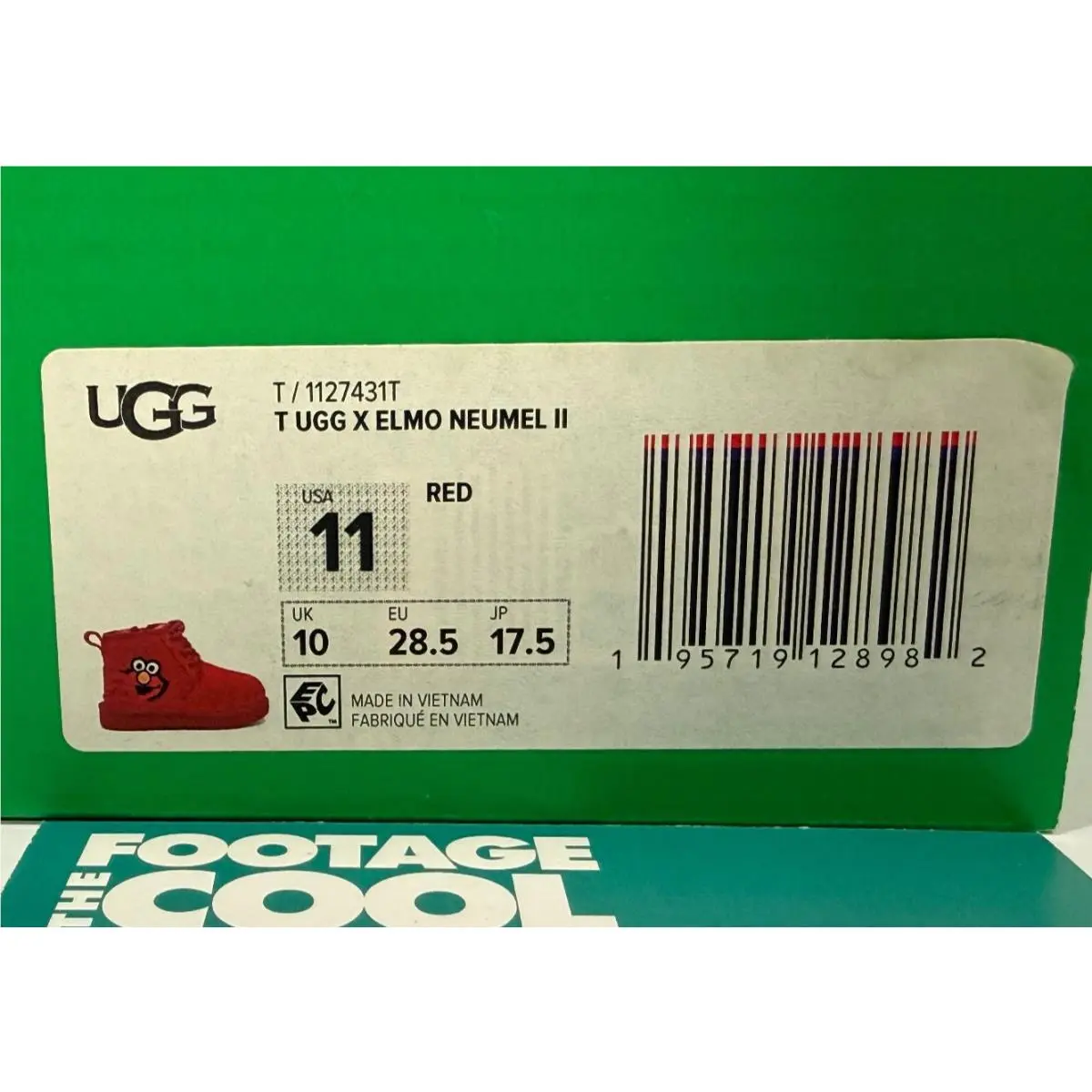 UGG shoes - UGG x Elmo Neumel 2 - Red 12