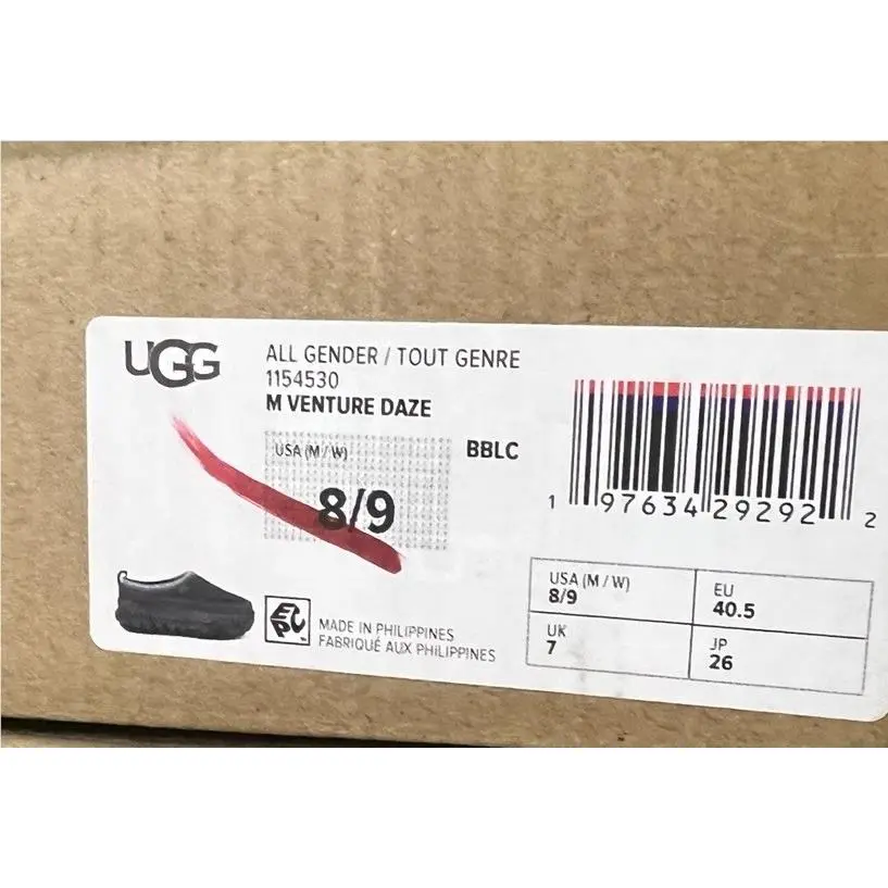 UGG shoes - UGG VENTURE DAZE - VENTURE DAZE - Black 4