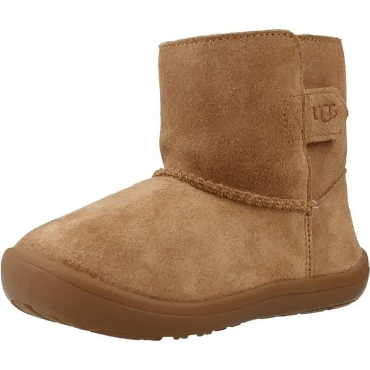 Ugg Kids Keelan II Boots US 10 EU 27.5 Chestnut Brown Suede