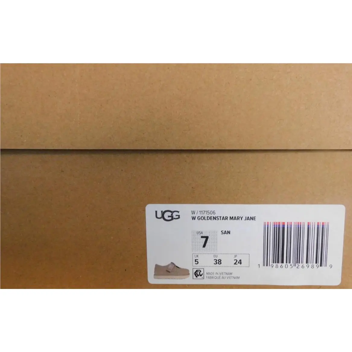 UGG shoes - UGG Goldenstar Mary Jane - Goldenstar Mary Jane - Sand (UPC: 198605269899) 5