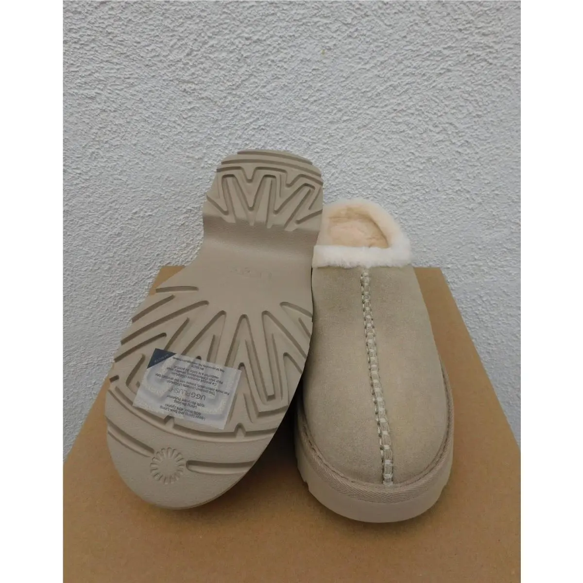 UGG shoes - UGG New Heights Cozy Clog - Mustard Seed (UPC: 197634328126) 2