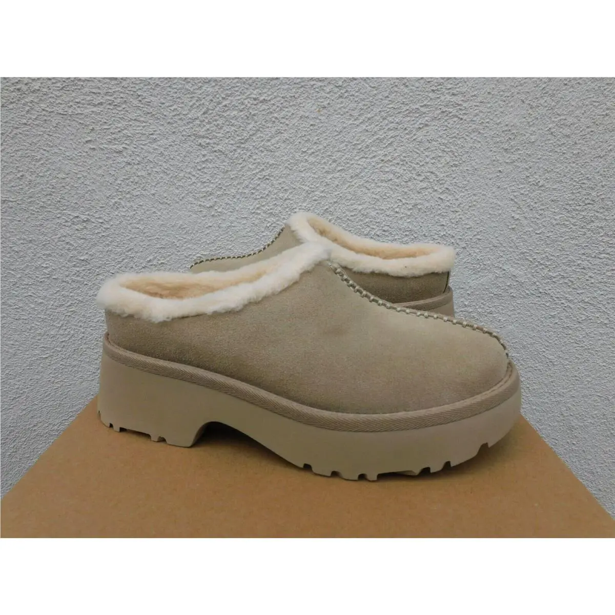 UGG shoes - UGG New Heights Cozy Clog - Mustard Seed (UPC: 197634328126) 3