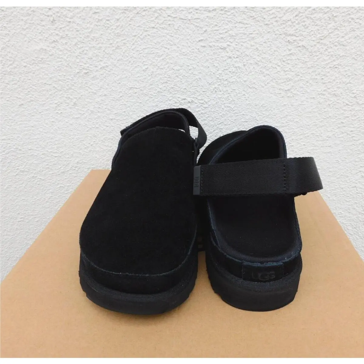 UGG shoes - UGG Goldenstar Clog Platform Sandal - Black (UPC: 196565264084) 2