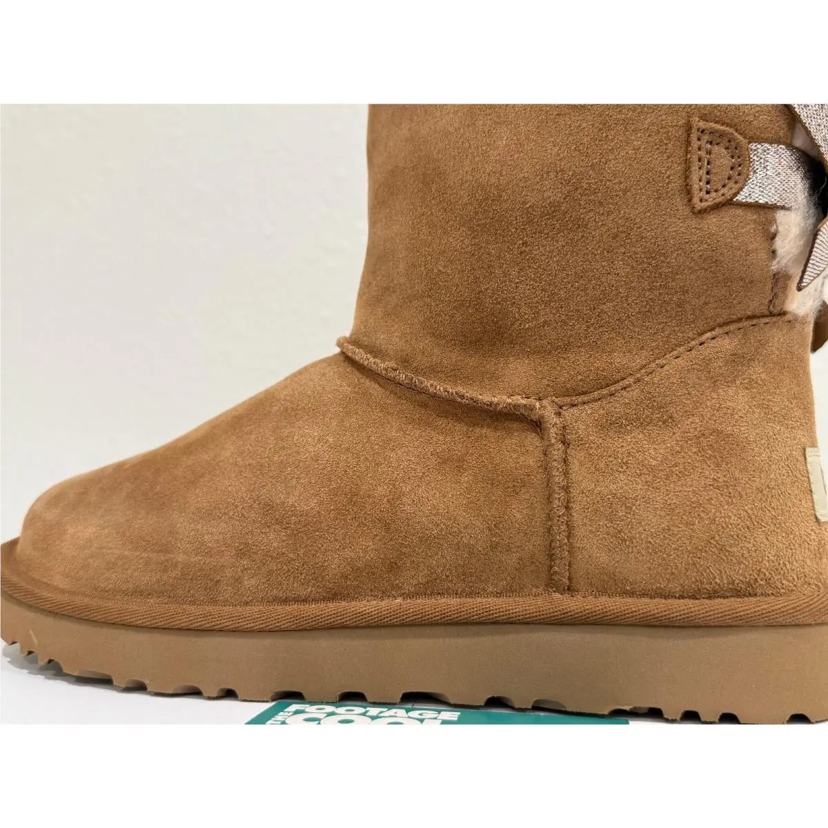 UGG shoes - UGG Bailey Bow Sparkler - Bailey Bow Sparkler - 1117571 - Brown 8