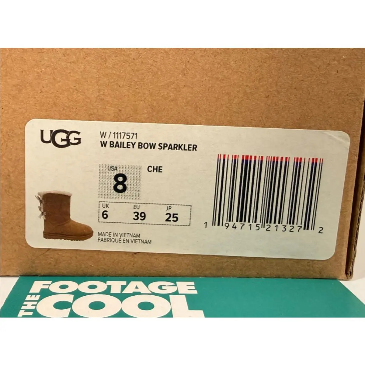 UGG shoes - UGG Bailey Bow Sparkler - Bailey Bow Sparkler - 1117571 - Brown 13