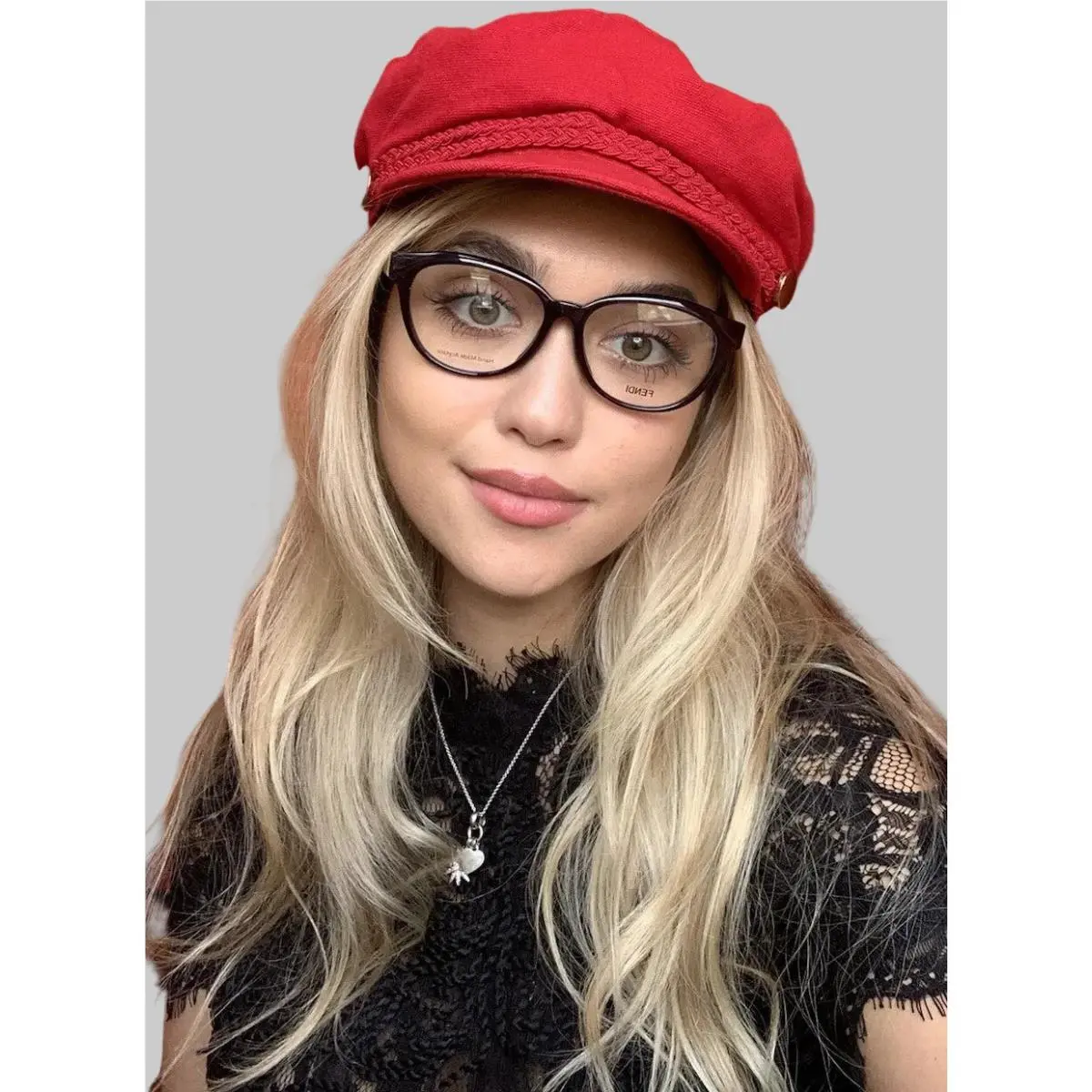 Fendi FF44/FMGX 53mm Rx Black Women`s Eyeglasses Frames Italy