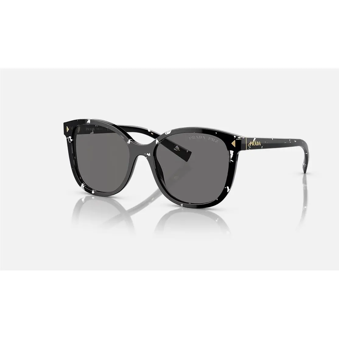 Prada PR22ZS 15S5Z1 53 Black Grey Gradient 53 mm Women`s Sunglasses