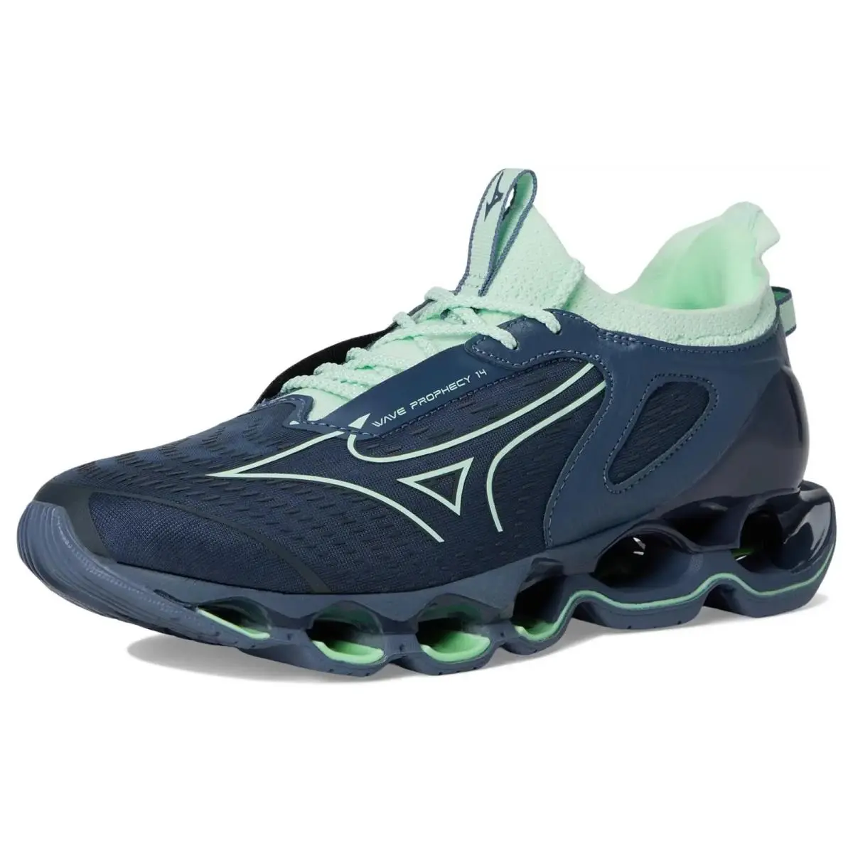 Mizuno shoes - Mizuno Wave Prophecy 12 - Wave Prophecy - Blue 1