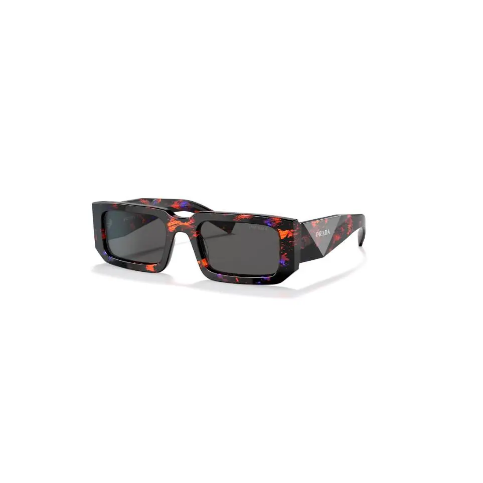 Symbole PR 06YS Orange Havana/dark Grey 06V-5S0 Sunglasses by Prada