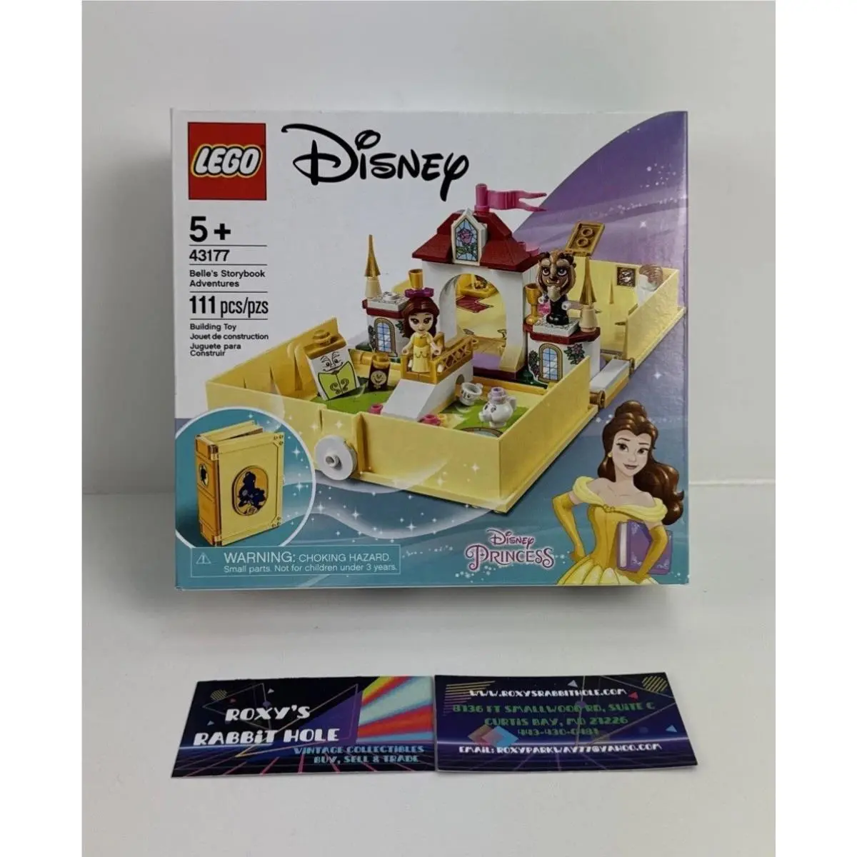 Lego Disney Princess 43177 Belle`s Storybook Adventures Retired