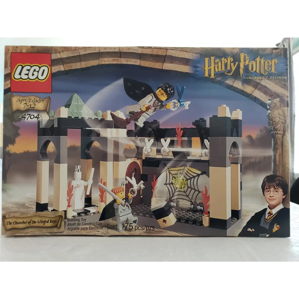 Lego Harry Potter: The Chamber of The Winged Keys 4704 See Box Condition